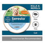 Bayer Seresto - Collar Para Gato (pulgas Y Garrapatas)