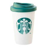 Vaso Reutilizable Starbuck Logo Duro Tapa A Rosca Miltienda