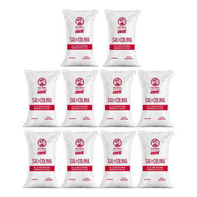 Sal De Mar De Colima 10 Costales De 1kg | MercadoLibre