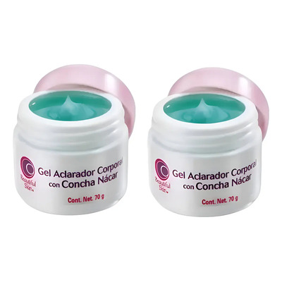 Gel Aclarador Coporal Concha Nacar Kit 2pz Arabela Neutral | MercadoLibre