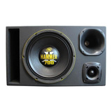 Caixa Trio Duto Regua Woofer 12'' E-12 Hammer + D200 E St200