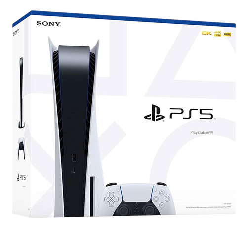 Consola Sony Playstation 5 Con Lectora Blue Ray Caja Sellada