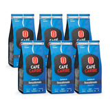 Café Caribe Pack Descafeinado Molido 6 Unidades 1500g Total