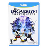 Epic Mickey 2: El Poder De Dos - Nintendo Wii U (renovado)