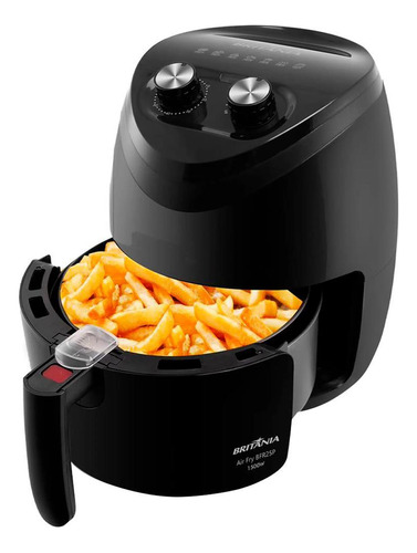 Fritadeira Air Fry Britânia 4l Bfr25p Preto - 127v