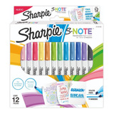 Marcadores Sharpie X 12 Snote Chisel Resaltador Subraya