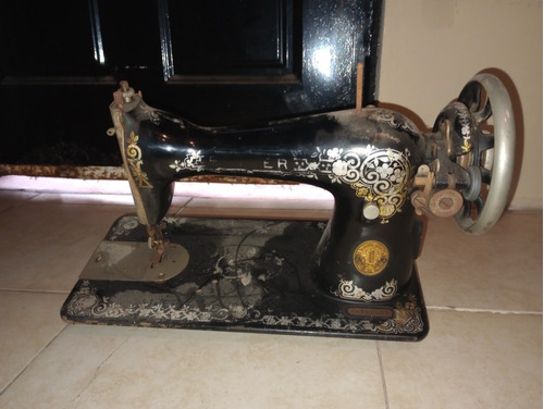 Antiguo Cabezal De Máquina De Coser Años 60