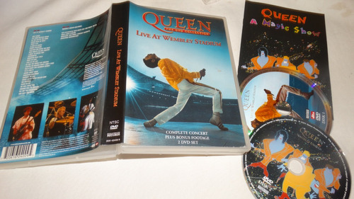 Queen Dvd - Live At Wembley Stadium (2 Dvds Hollywood Record
