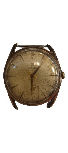 Antiguo Reloj Delbana De Hombre Funcionando