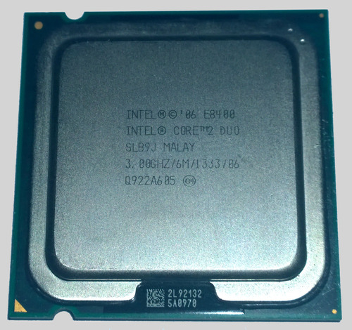 Procesador Intel Core 2 Duo E8400 3.0ghz 6mb Socket Lga 775