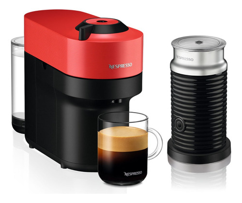 Cafetera Nespresso Vertuo Pop Con Espumador De Leche