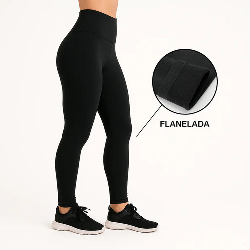 Calca Feminina Termica Forrada Legging Aveludada Frio Grossa | MercadoLivre