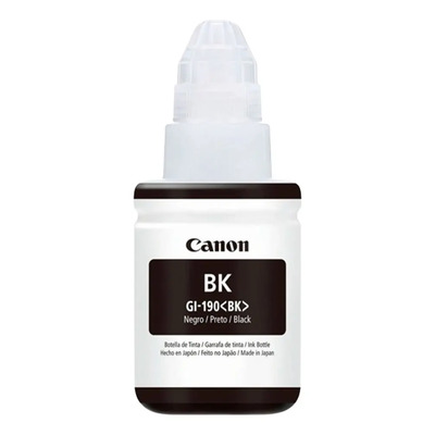 Cartucho De Tinta Canon Gi 190 Color Negro De 135 Ml | Meses sin interés