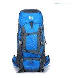 Mochila Impermeable 80+5 Trekking Senderismo Acampar Viajes 