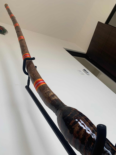 Trompeta Maya Hompak / Didgeridoo De Agave En Re3