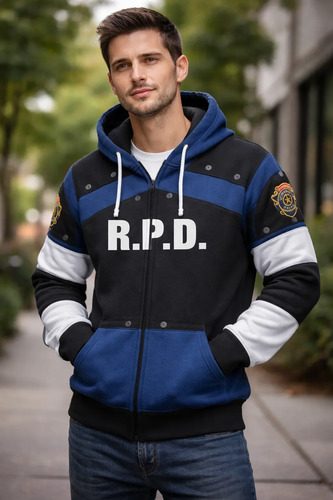 Chamarra De Juego De Halloween De Resident Evil Leon Kennedy