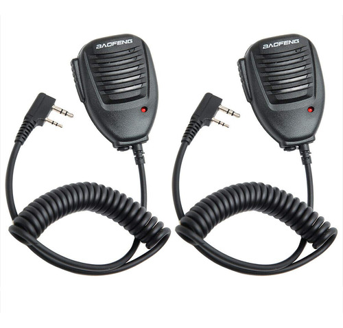 Baofeng Paquete De 2 Micrfonos Originales Uv-5r Para Radio D