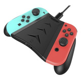 Base Joy-con Control Grip Nintendo Switch Voltedge Ax30 Color Negro