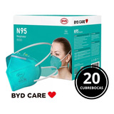 Mascarilla Cubrebocas Byd N95 Niosh Quirurgico Caja 20pz 