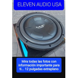 Wofer Plano 12 Pulgadas Doble Bobina Eleven Audio 400 W Rms