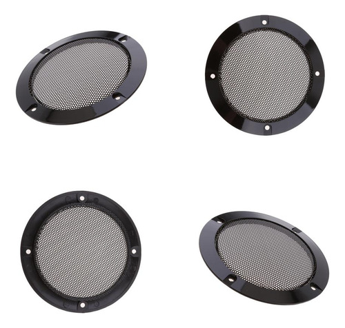 4x Coche 4 Pulgadas Subwoofer Parrillas De Cubierta De Malla