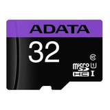 Memoria Micro Sd 32gb Adata Con Adaptador Clase 10 Original