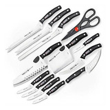 Juego De Set Cuchillos Profesionales Chef Mibacle Blade 13 P