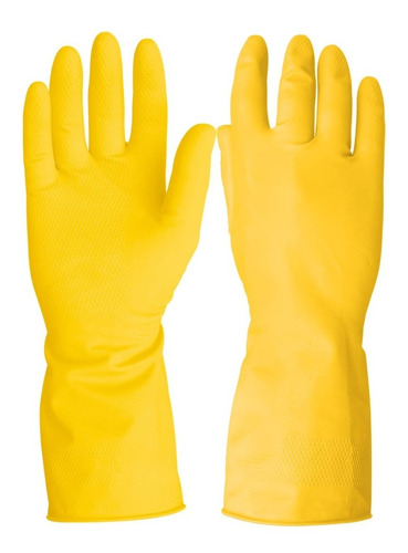 Guantes De Látex Para Limpieza, Medianos, Pretul 23260