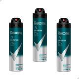 Kit 3 Desodorante Rexona Aerosol Masculino Sem Perfume 150ml
