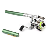 Kit De Canetas Spinning Rod Reel Spinning Combo Mini Telesco