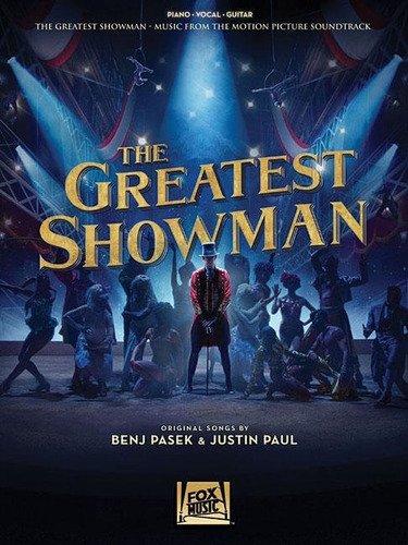 Libro El Gran Showman Partituras De Música Versión En