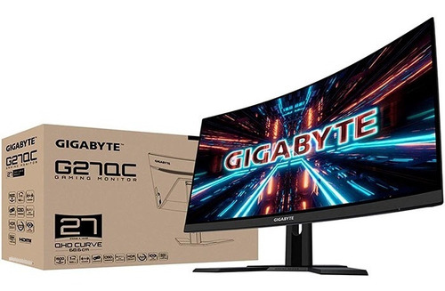 Monitor Curvo 27 Gaming Gigabyte G27qc 1ms 165hz