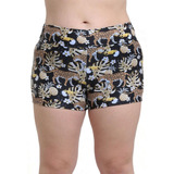 Bikini Short Estilo Hot Estampado Amarillo