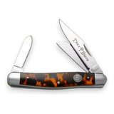 Navaja Boker 3 Hojas Original Mod. 110726t Imitacion Tortuga