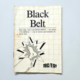 Manual Black Belt Original Sega Master System