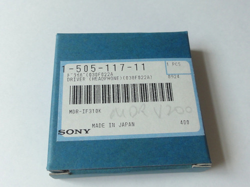 Driver Para Headfone Sony Mdr-v200 Original Japan (2pçs)