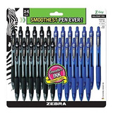 Zebra Pens, Paquete A Granel De 24 Bolígrafos De Tinta, Z-gr