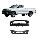 Paragolpe Delantero Hilux Dx 2016 Al 2023 Sin Rejilla