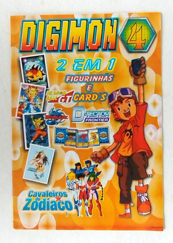Álbum Digimon 4 - Ler Descrição - R(732) 