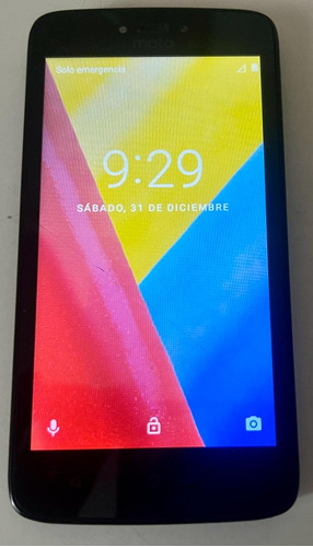 Celular Motorola Moto C 8gb Pantalla Rajada Movil Nose Compa