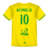 Camiseta Neymar Jr 10 Brasil Conmemorativa