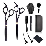 Tijeras Barbero Cabello Estilista Kit Cortadoras De Cabello