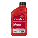 Aceite 10w40 Kendall Gt-1 Synthetic Blend - Caja 12 Piezas