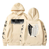 Ct Sudadera Con Capucha Anime Ataque A Los Titanes Aot Levi