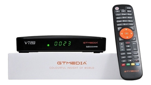 Receptor Digital Dvb-t2/s2/s2x Decodificador Uhf H.265 1080p