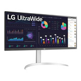 Monitor LG 34  34wq650-w Plano Ultrawide Ips 75hz 5ms Blanco
