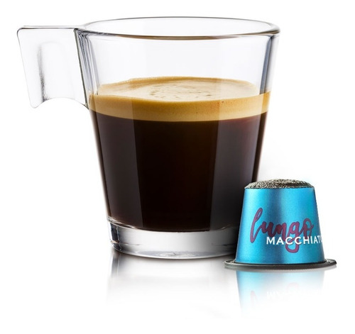 Cápsulas De Café Macchiato Nespresso Lungo 10 Unidades