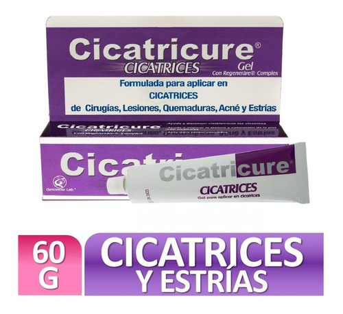 Cicatricure Gel Cicatrices Y Estrías X 60 Grs