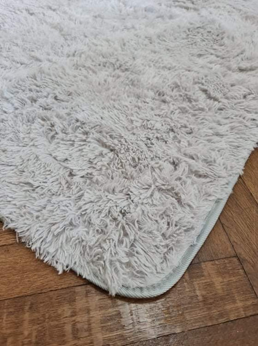 Alfombra Nordica Sintetica Pelo Largo 1.5x2 Antideslizante