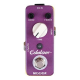 Mooer Echolizer Pedal De Efecto Analog Delay Para Guitarra Color Violeta